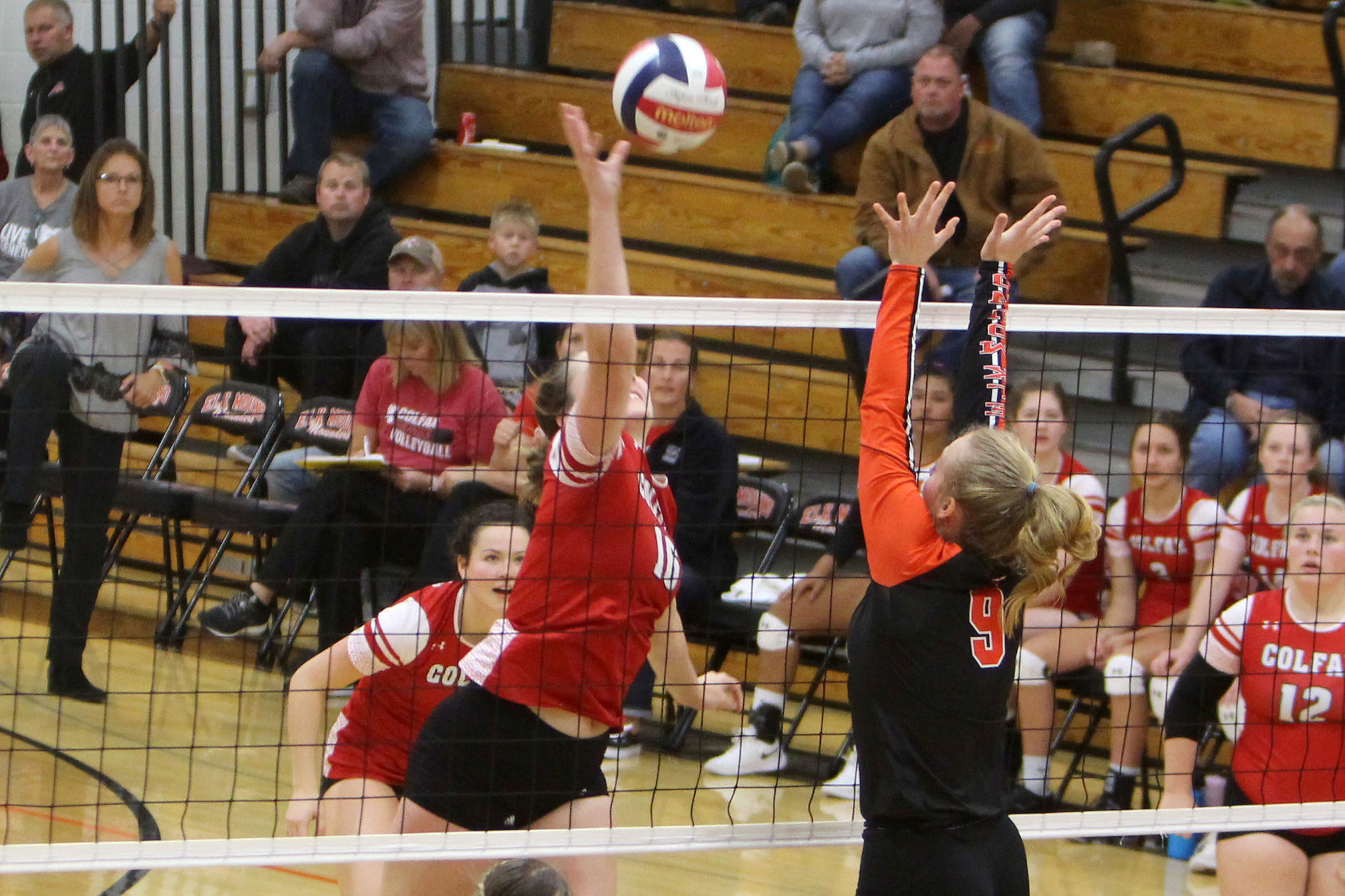 Colfax at Elk Mound volleyball 10-17-19